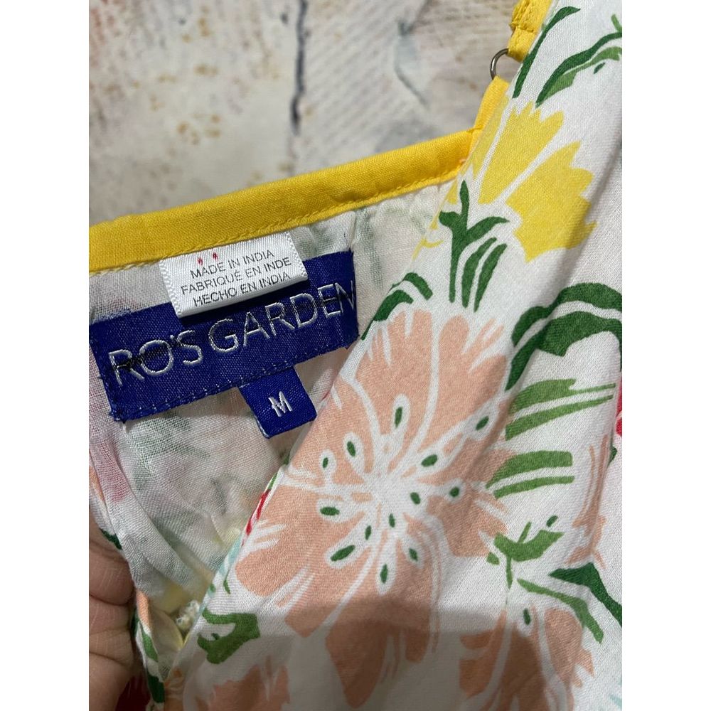 New Anthropologie x Ro's Garden Florida Maxi Dress sz M - Picture 9 of 9